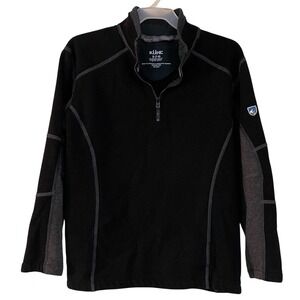 Kuhl‎ Boys Kids Kashmira Pullover Revel Sweater 1/4 Zip Outdoor Fleece S 7-8